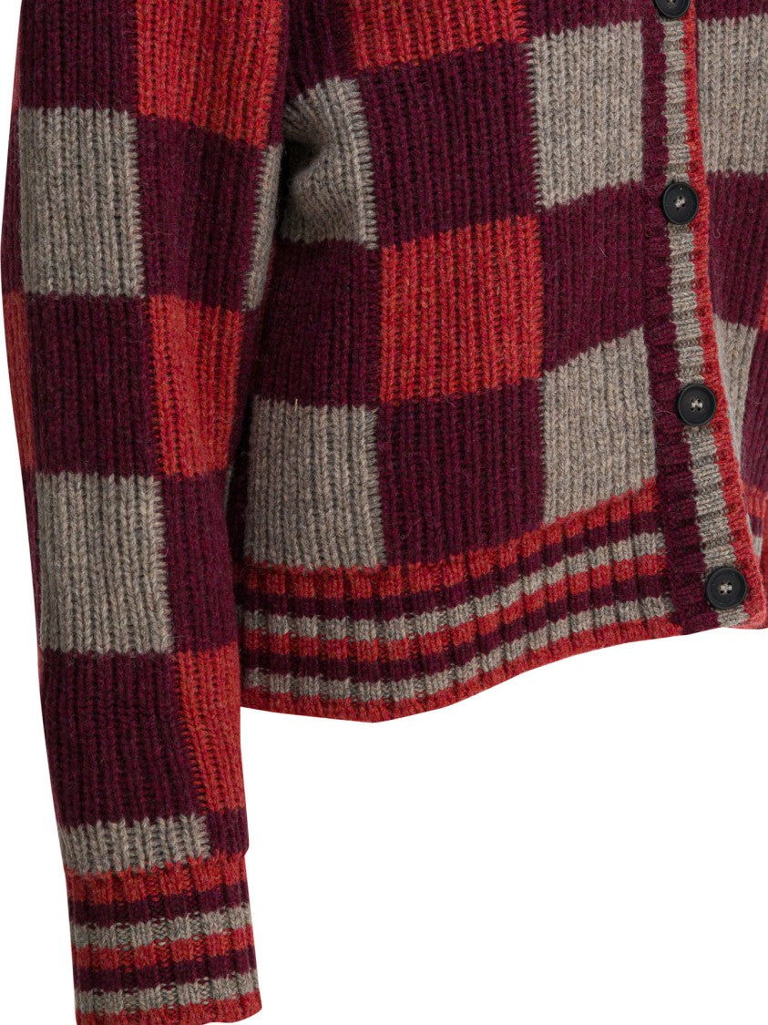 Filson Checkered Wool Cardigan