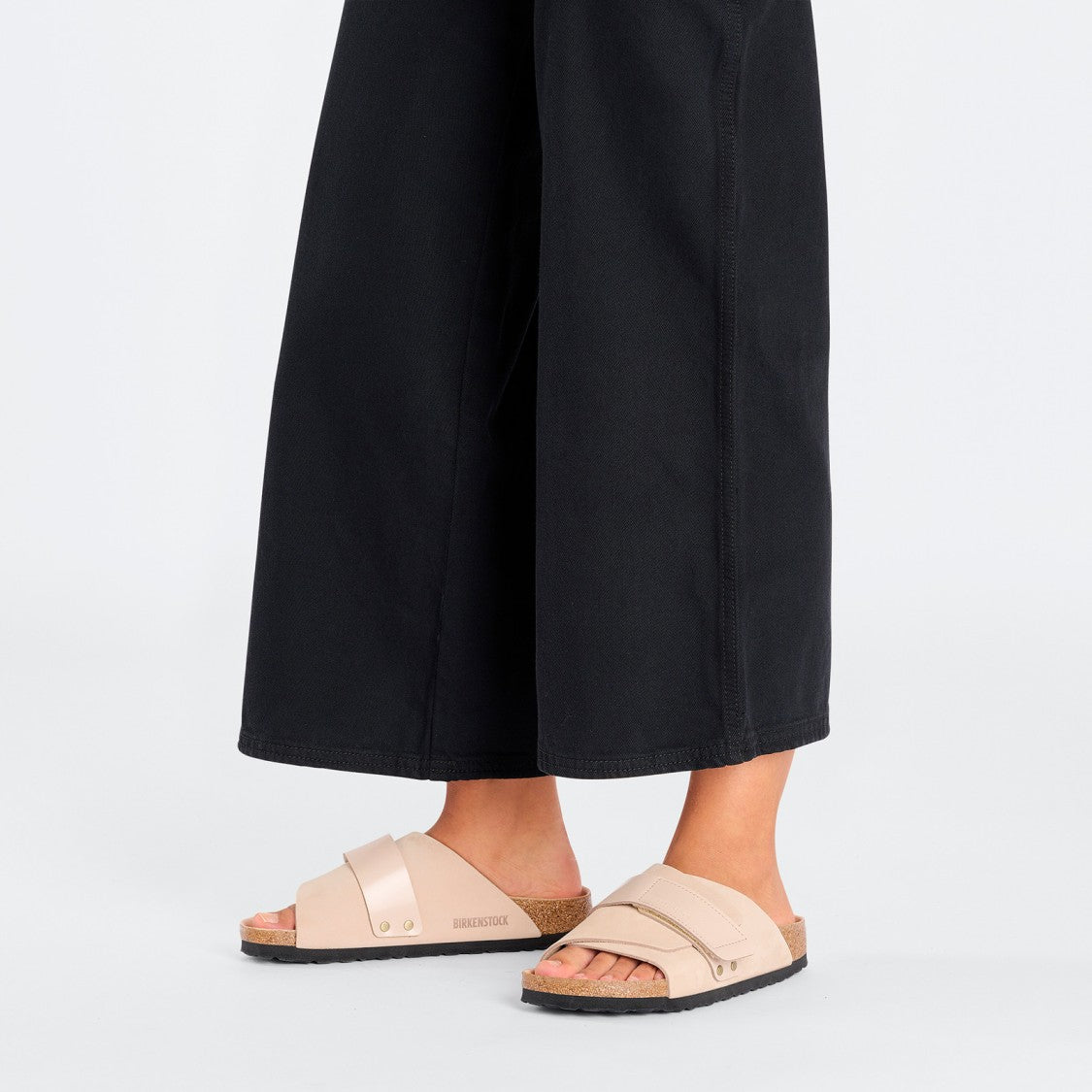 Birkenstock Kyoto Sandals In Nabuk Beige