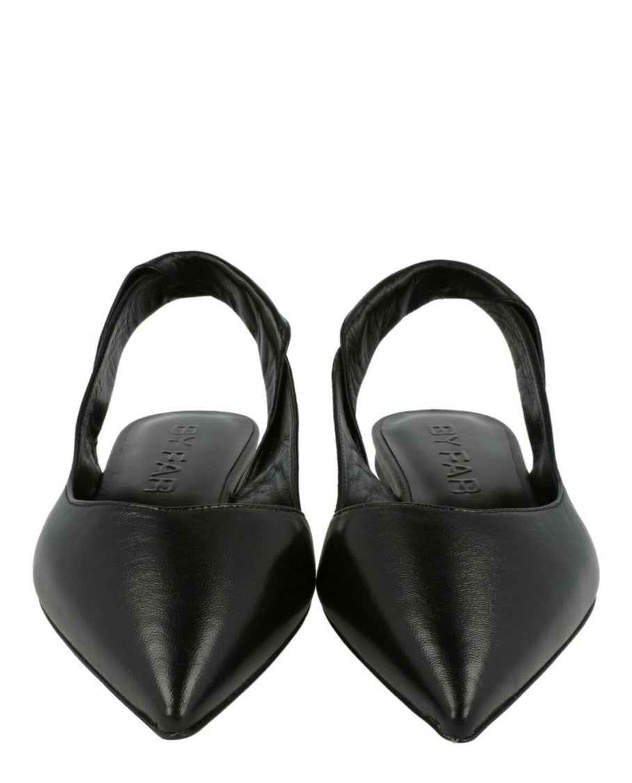 By Far Yasha Leather Flats