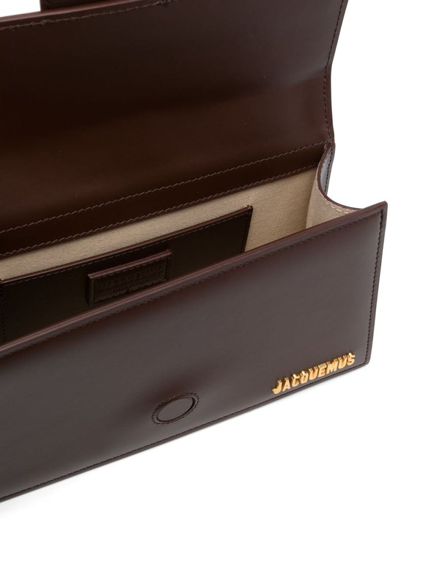 Jacquemus Rectangular Structured Silk-Blend Handbag