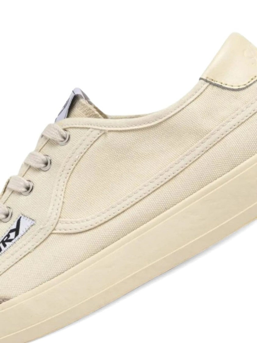 Autry Off-White Canvas Minimalist Sneakers