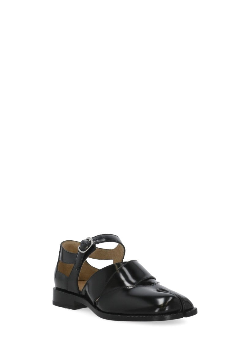 Maison Margiela Black Tabi Cut-Out Sandals