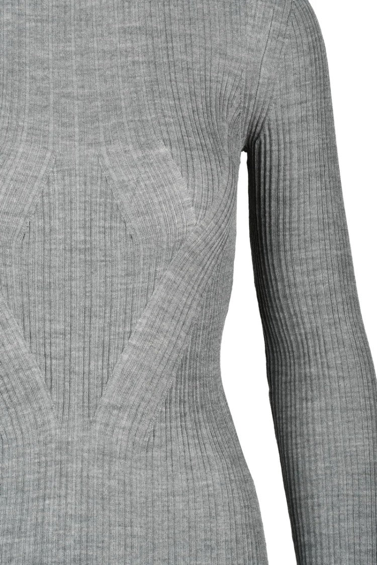 Sportmax Derris Virgin Wool Knit - Grey