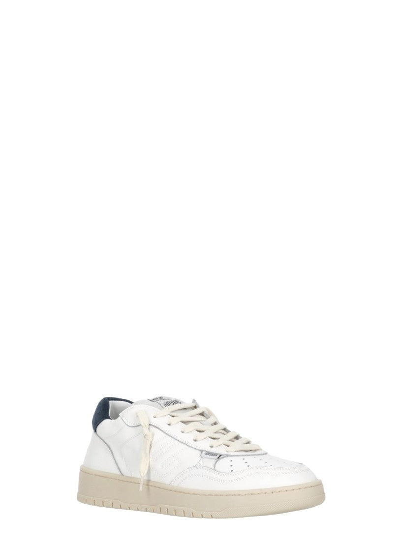 Evenu Equal White Suede Low-Top Sneakers