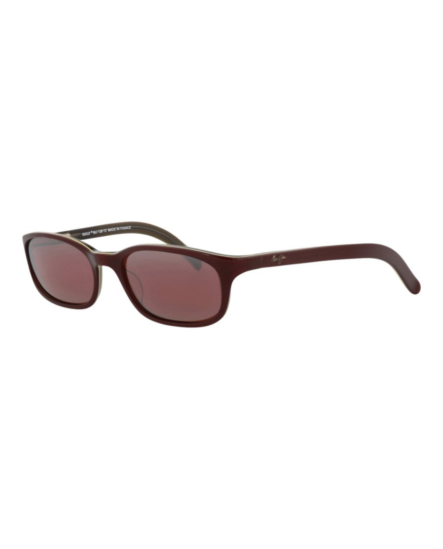 Maui Jim Square-Frame Acetate Sunglasses