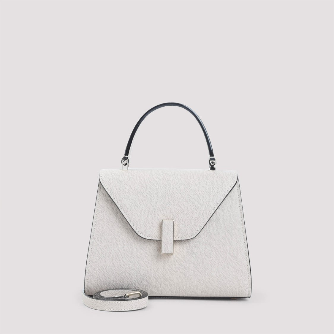 Valextra Nude Cachemire Iside Top Handle Mini Bag