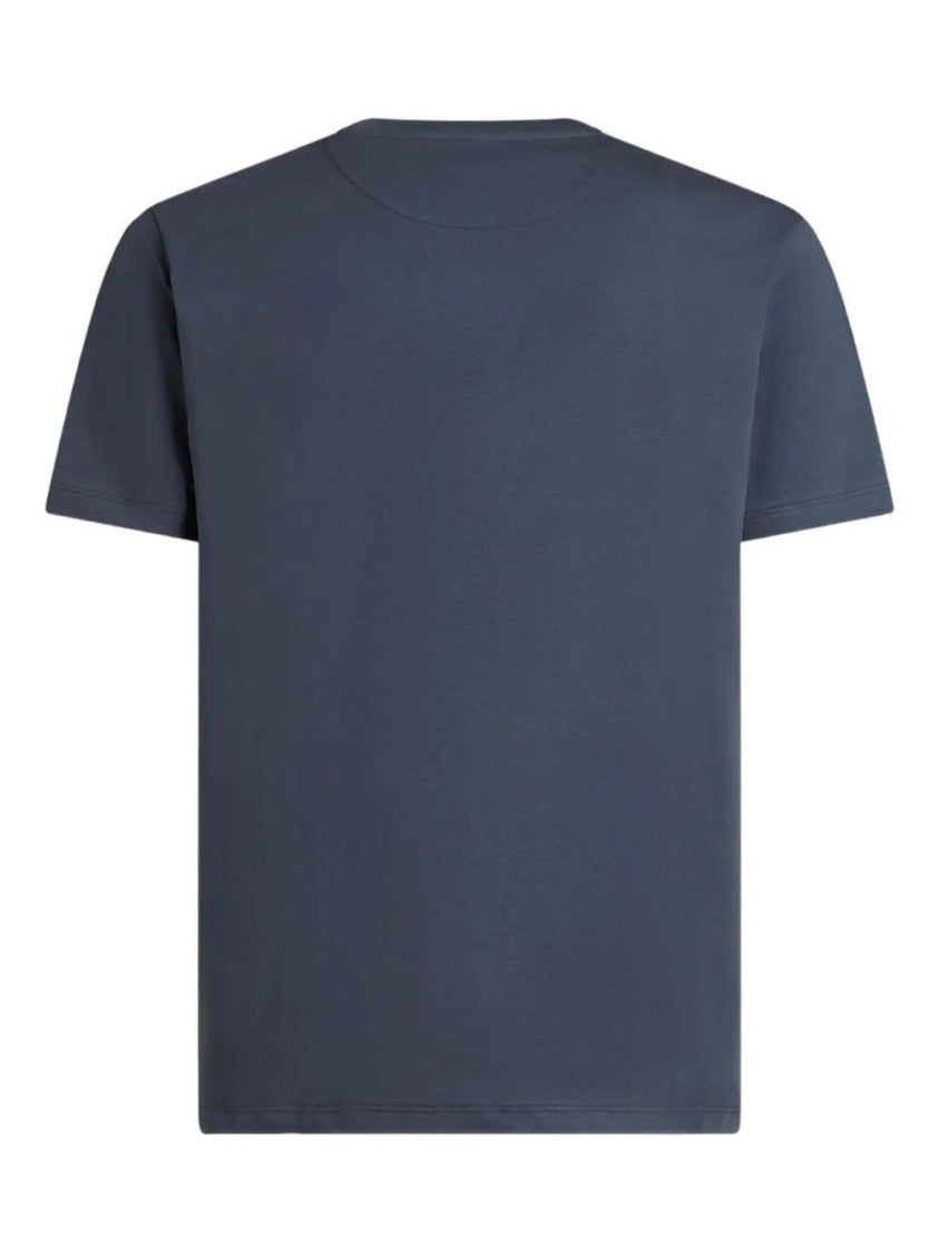 Etro Embroidered Short Sleeve T-Shirt With Intricate Detailing