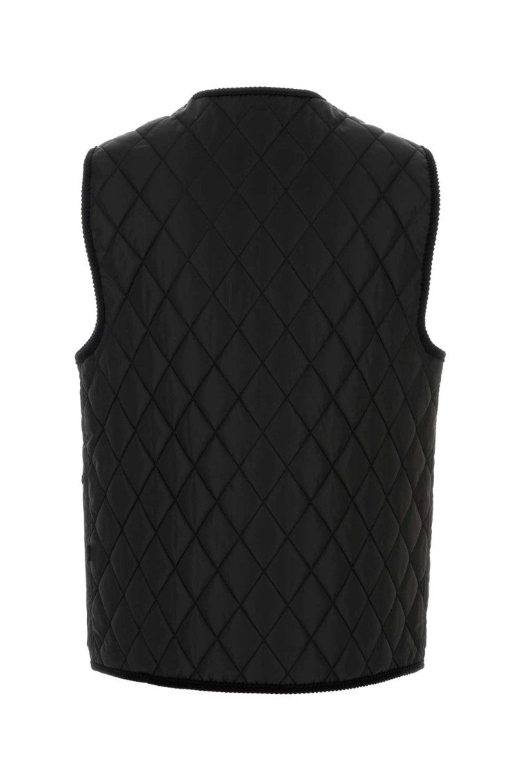 Burberry Black Nylon Sleeveless Jacket