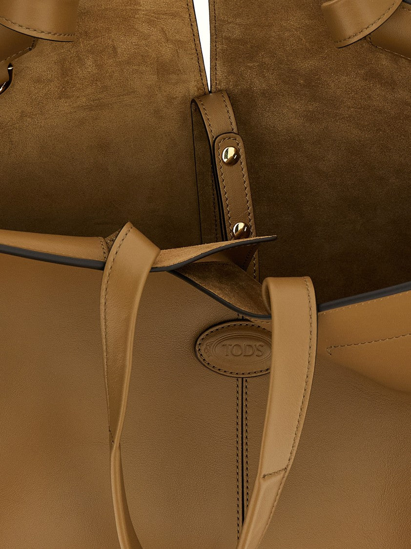 Tod's Medium-Small ' Di Bag Folio' Shopping Bag