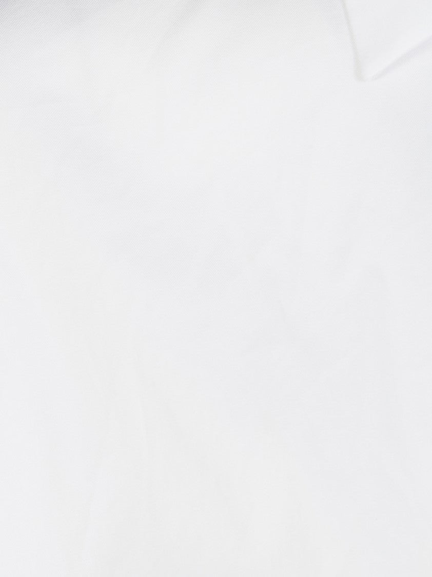Dondup Relaxed Fit Opaque Panel Voile Shirt