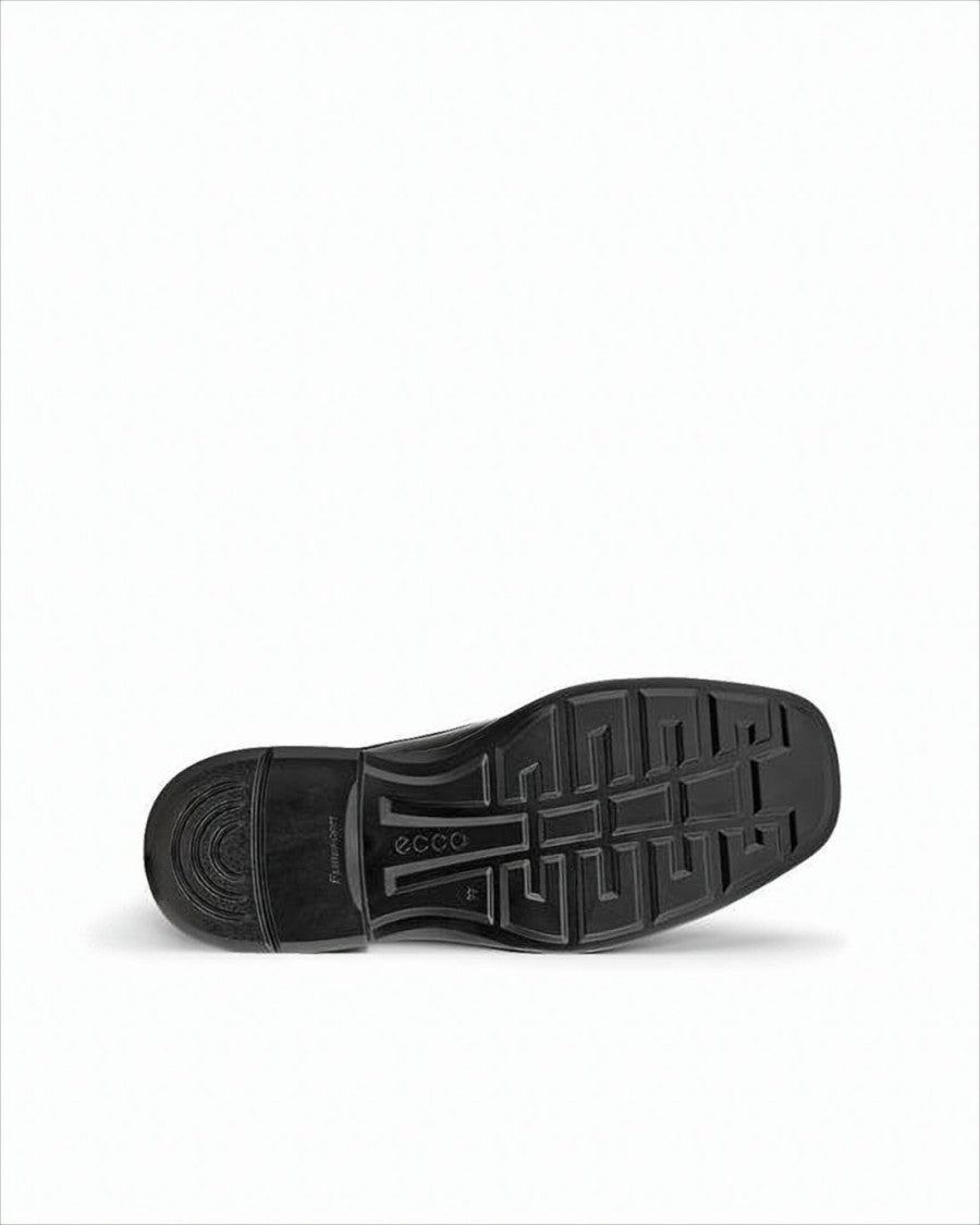 Ecco Sleek Leather Lace-Up Dress Shoes