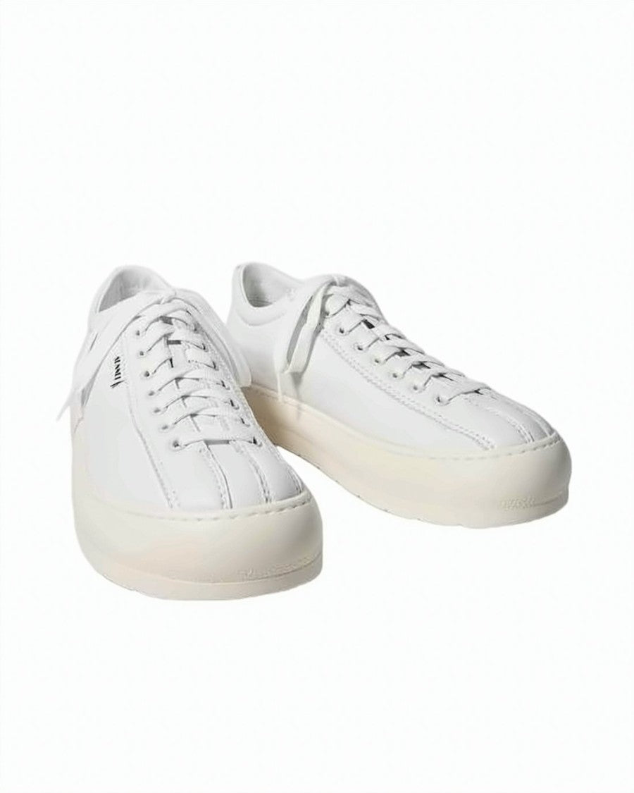 Sunnei Leather Sneakers With Clean Lines