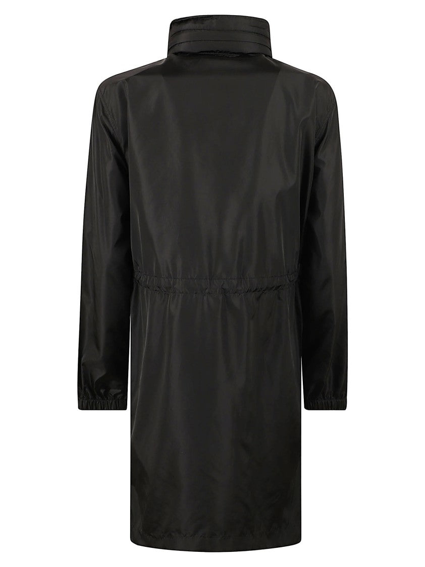 Burberry Nylon Parka With High Collar