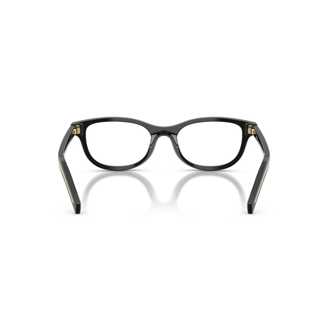 Prada 0Pr D01vu Rectangular Black Acetate Eyeglasses