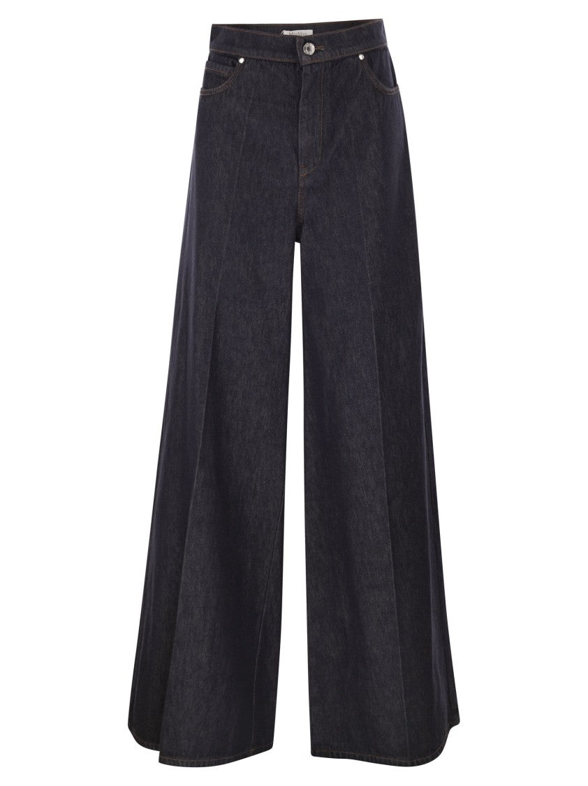 Max Mara Carmine Wide Leg Denim Jeans