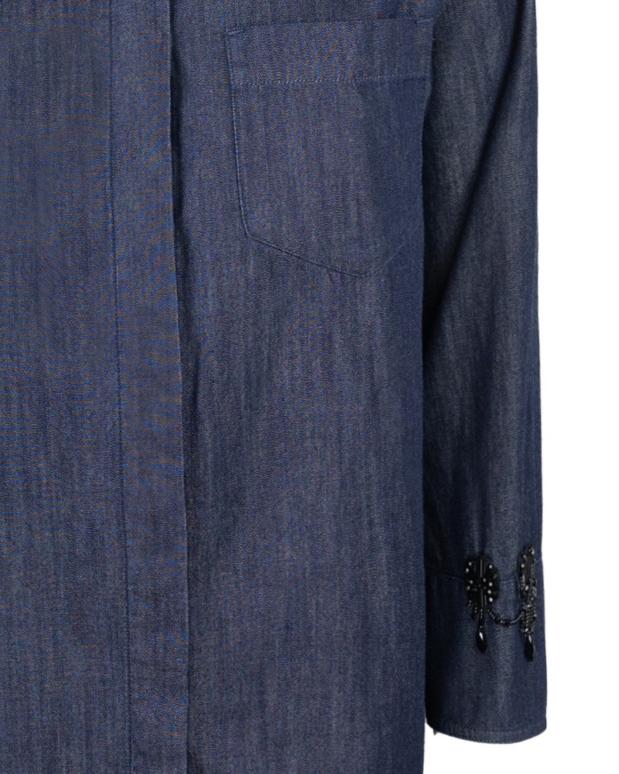 Max Mara Ellen Blue Shirt