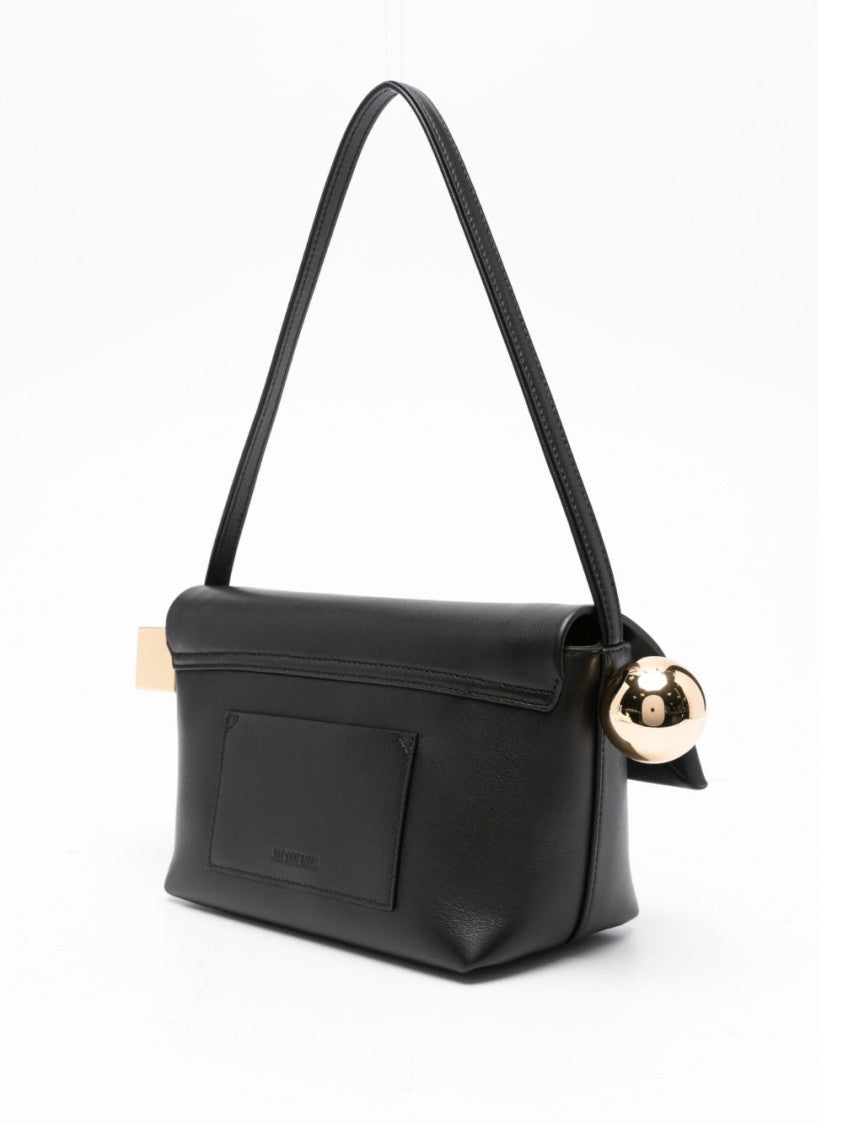 Jacquemus Structured Black Shoulder Bag