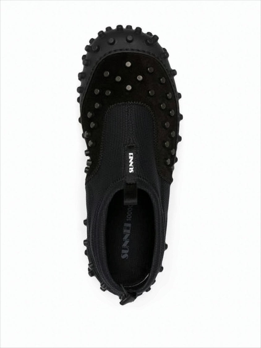 Sunnei Textured Slip-On Sneakers With Prominent Rubber Studs