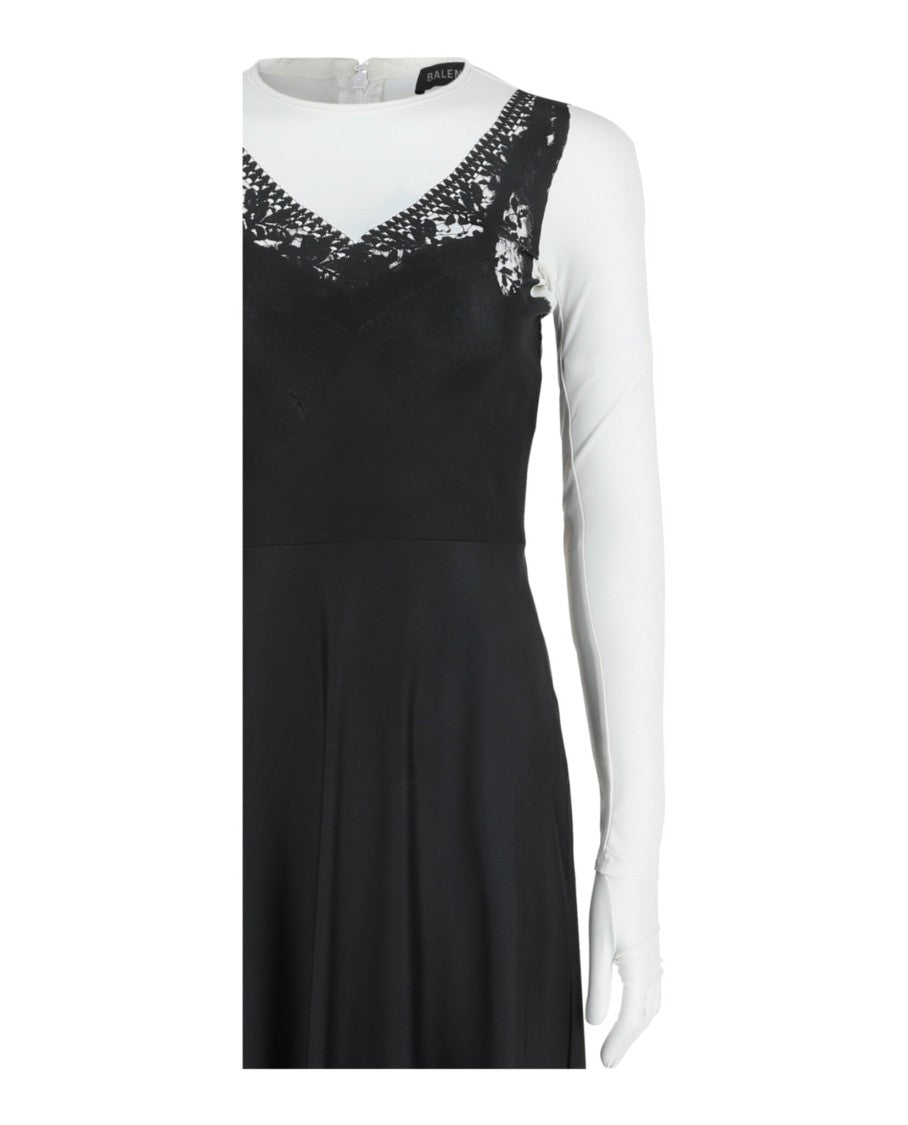 Balenciaga Trompe L'oeil Slip Dress