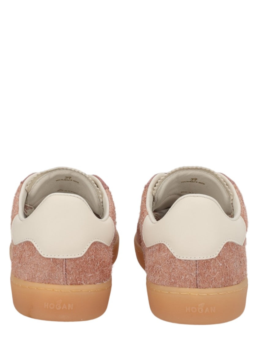 Hogan Cool Suede Textured Leather Calfskin-Mutton Sneakers