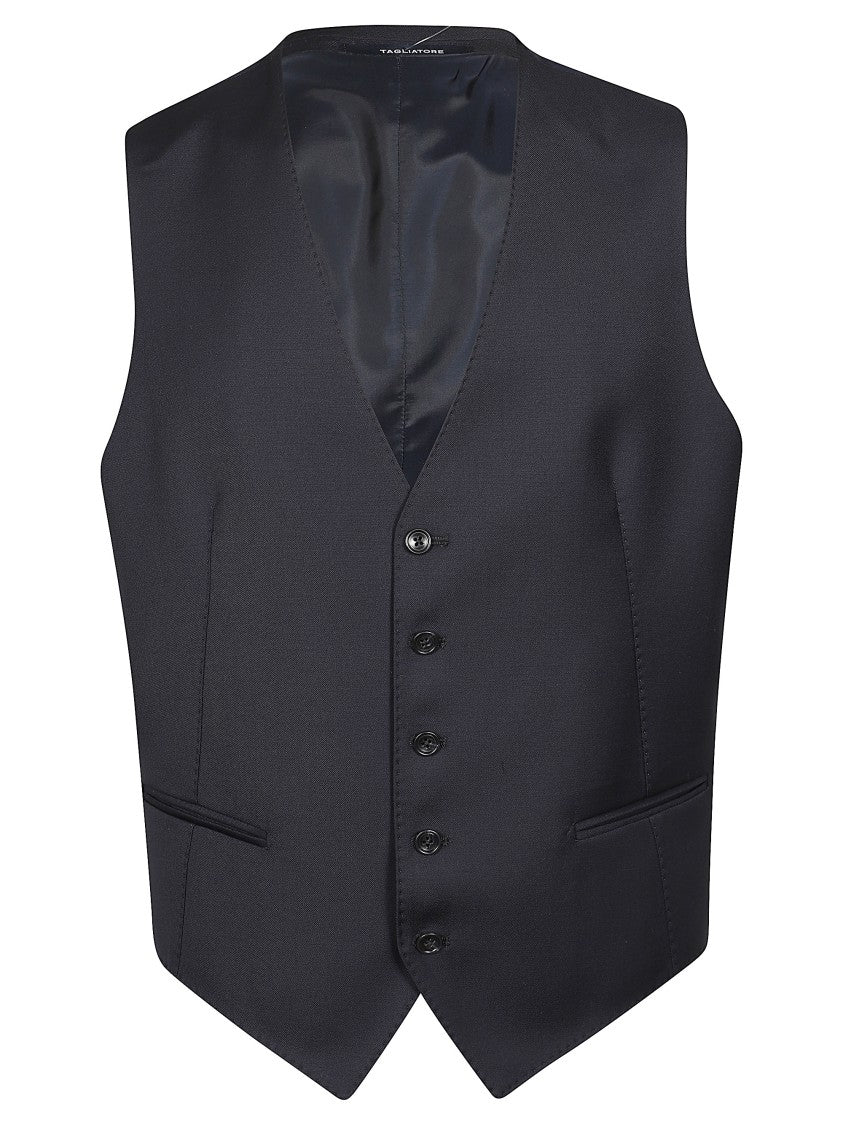 Tagliatore Tailored Three Piece Vest Suit