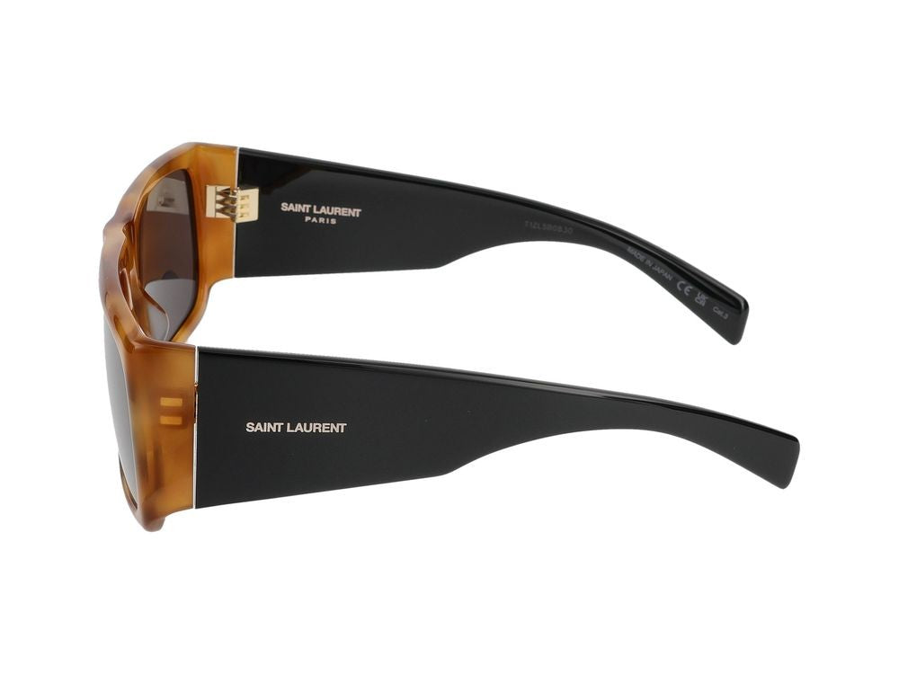 Saint Laurent Sunglasses Saint Laurent Sl 635 Acetate 005 Havana Black Black 58/18/130
