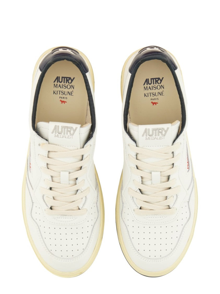 Autry X Maison Kitsuné Medalist Low Sneaker