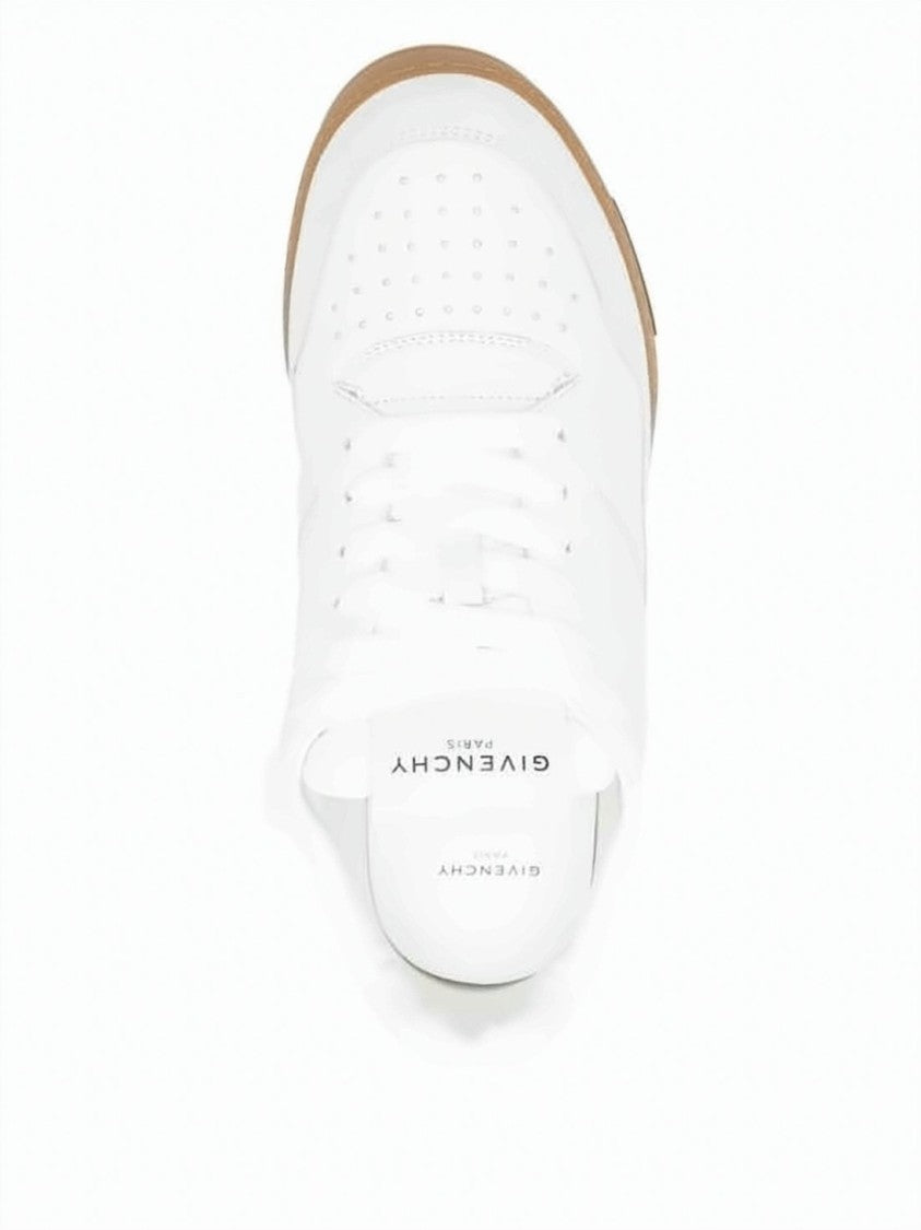 Givenchy White Low-Top Sneakers With Contrast Sole
