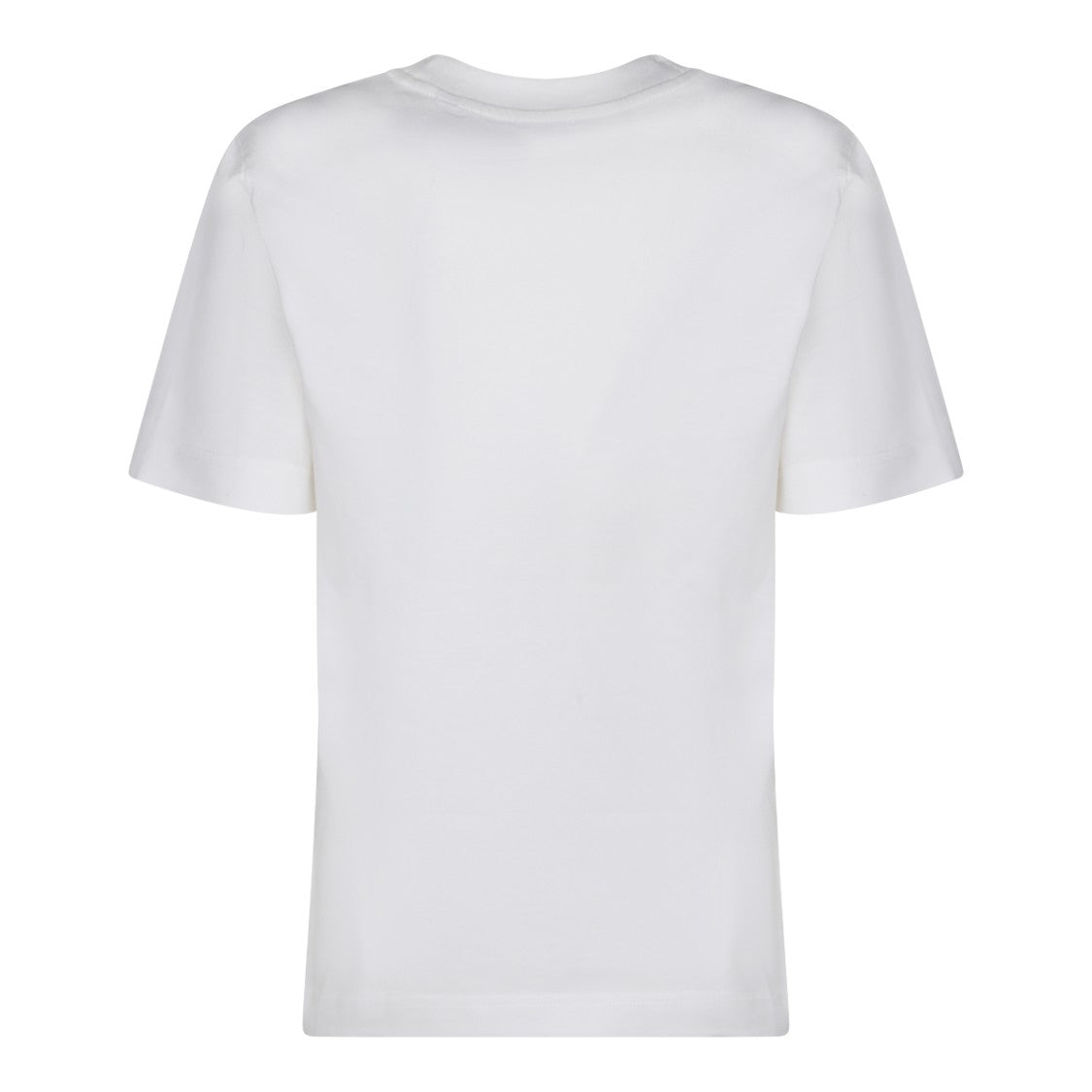 Burberry Chalk Cotton Logo T-Shirt