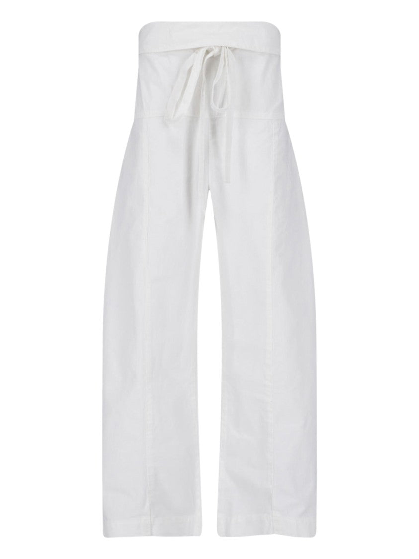 Matteau High-Waist Wide-Leg Trousers With Tie Belt