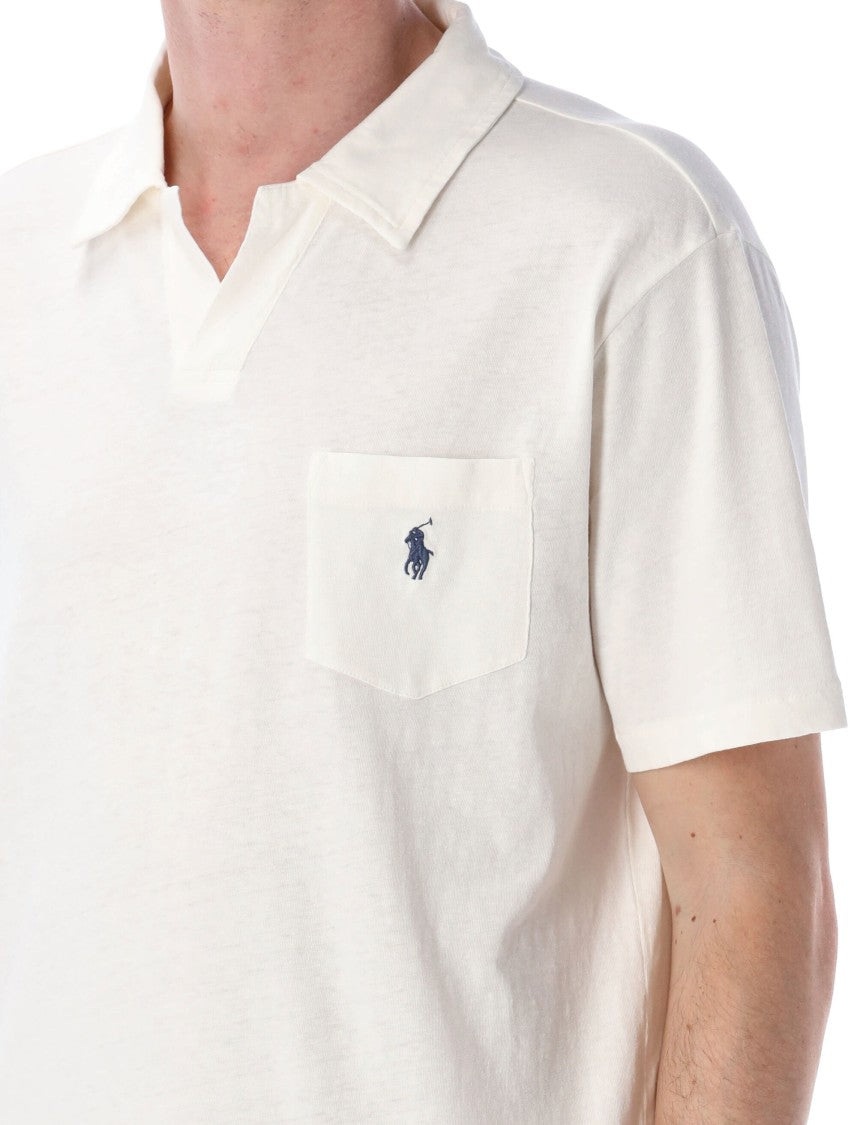 Polo Ralph Lauren Standard Fit Cotton-Linen Polo Shirt