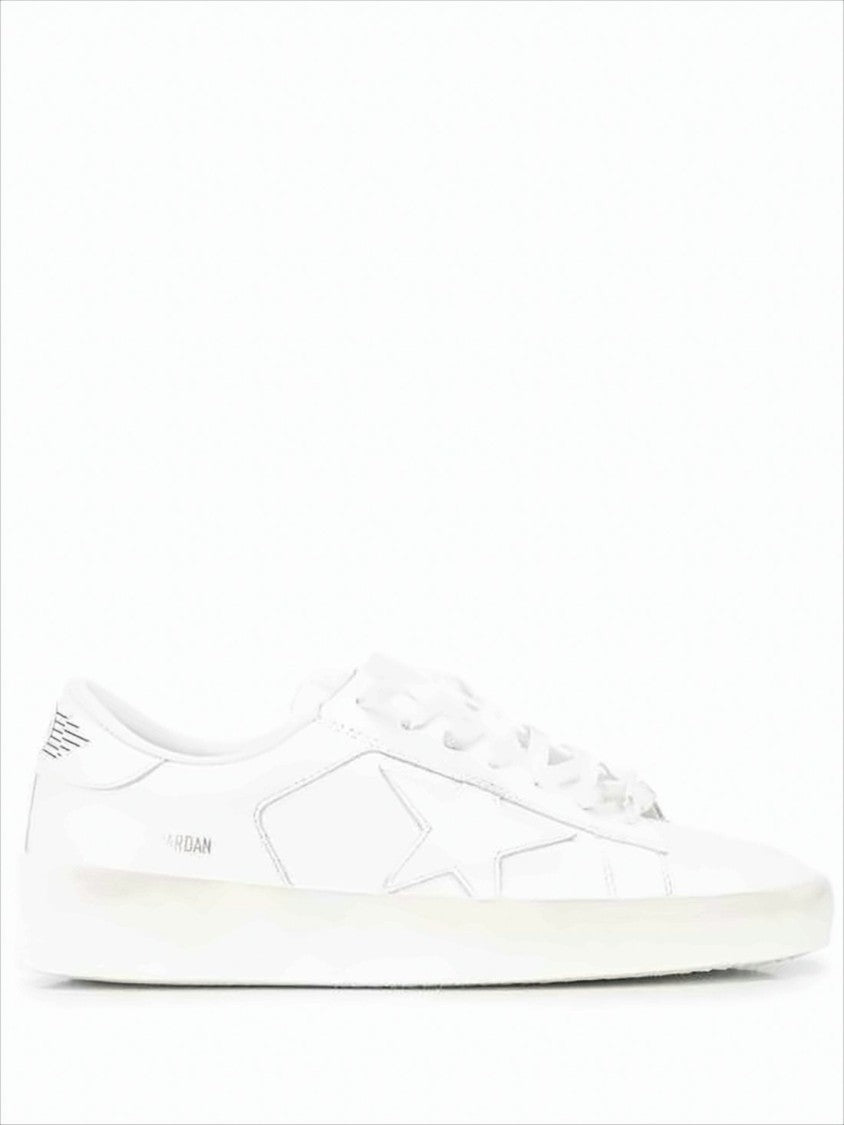 Golden Goose Minimalist White Low-Top Sneakers