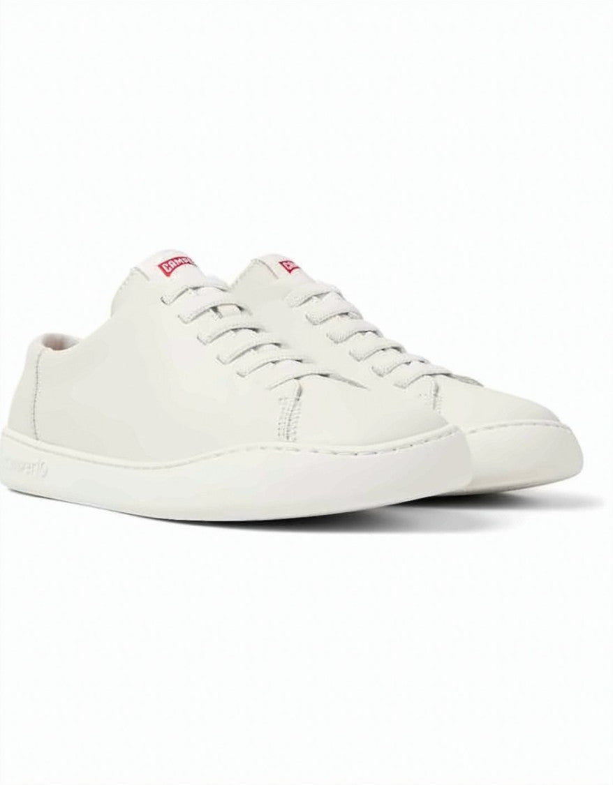 Camper Minimalist Low-Top Sneakers With Calf Leather Upper