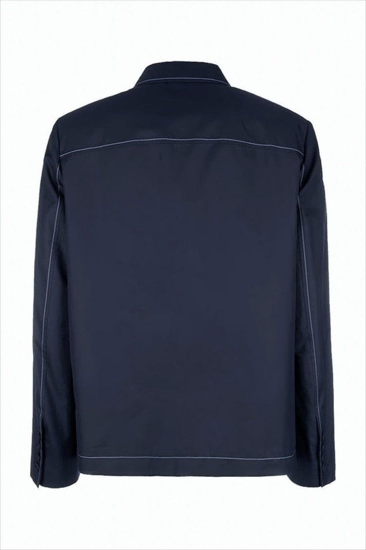Christian Dior Structured Black Jacket With Contrasting Stitching