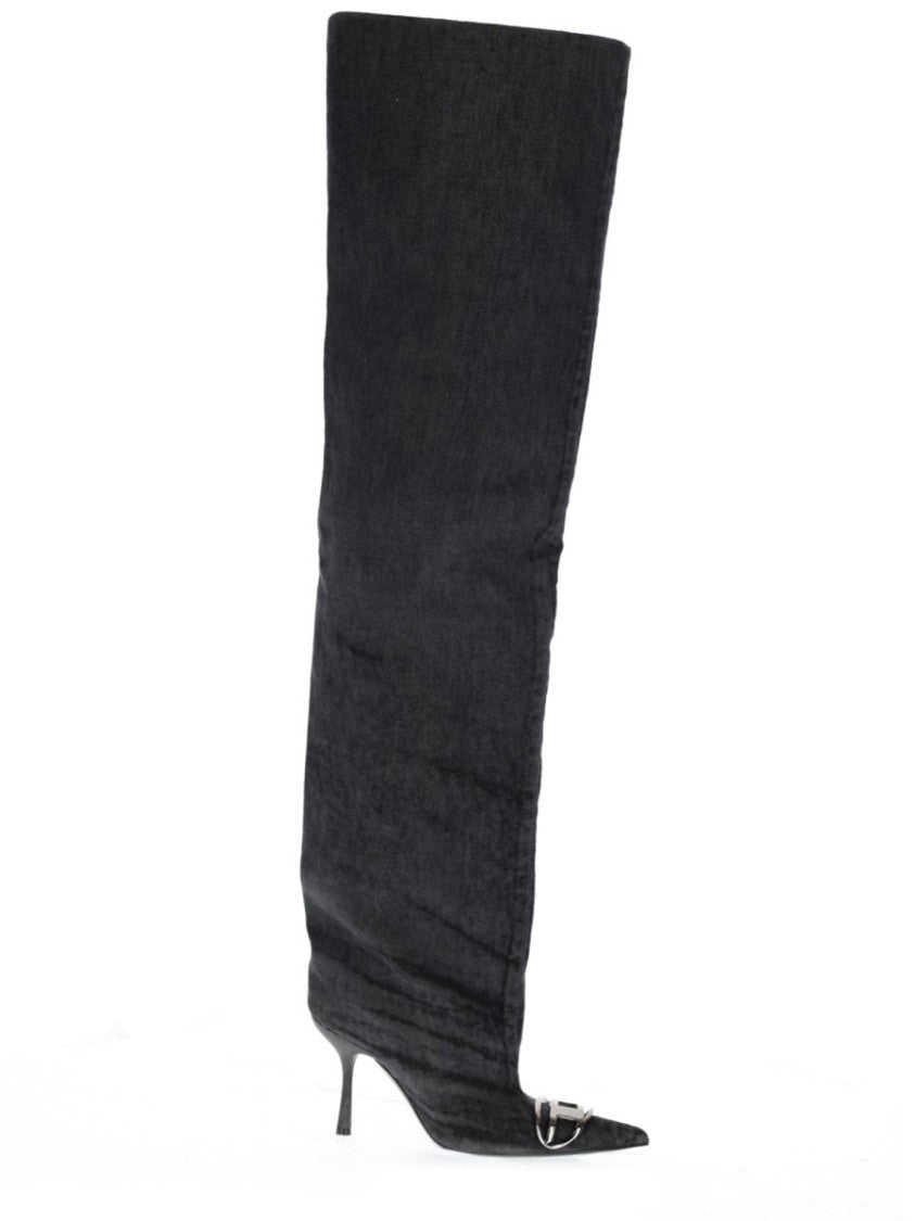 Diesel D-Venus 90 Tall Cotton Boots