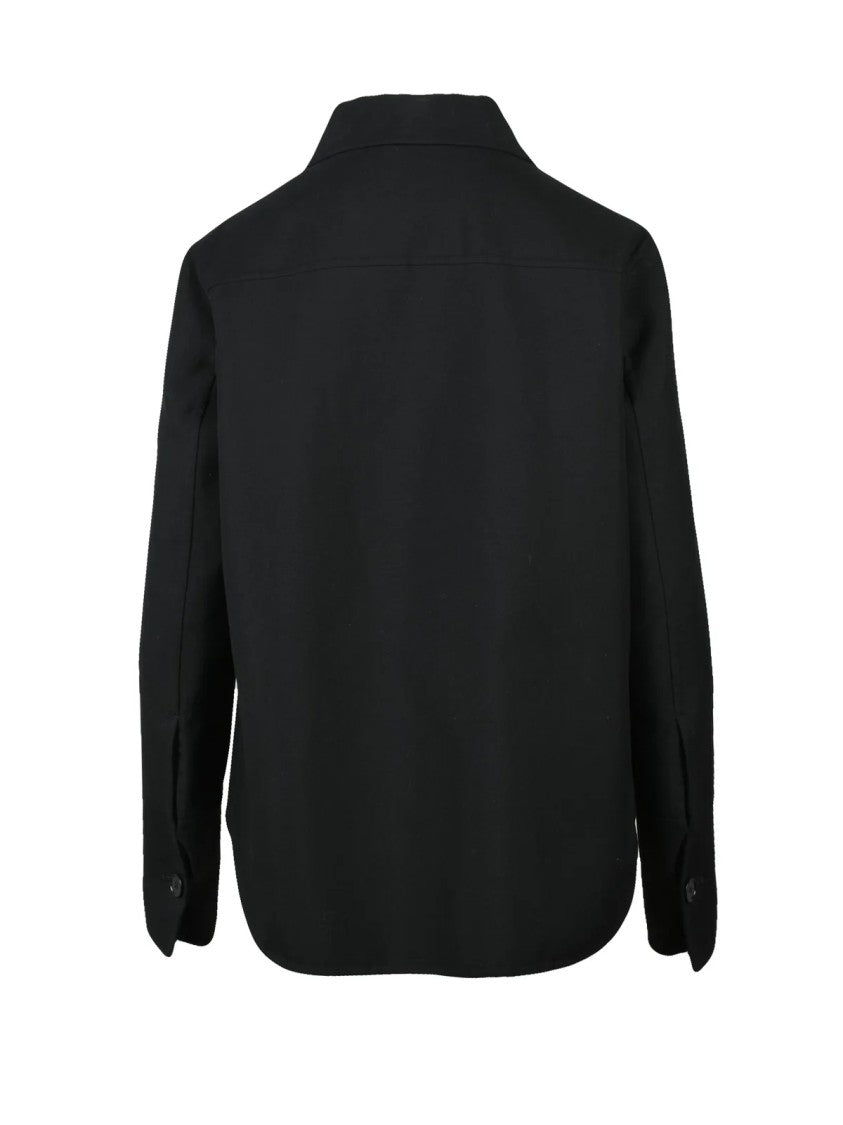 Jil Sander Stretch Canvas Jacket - Black