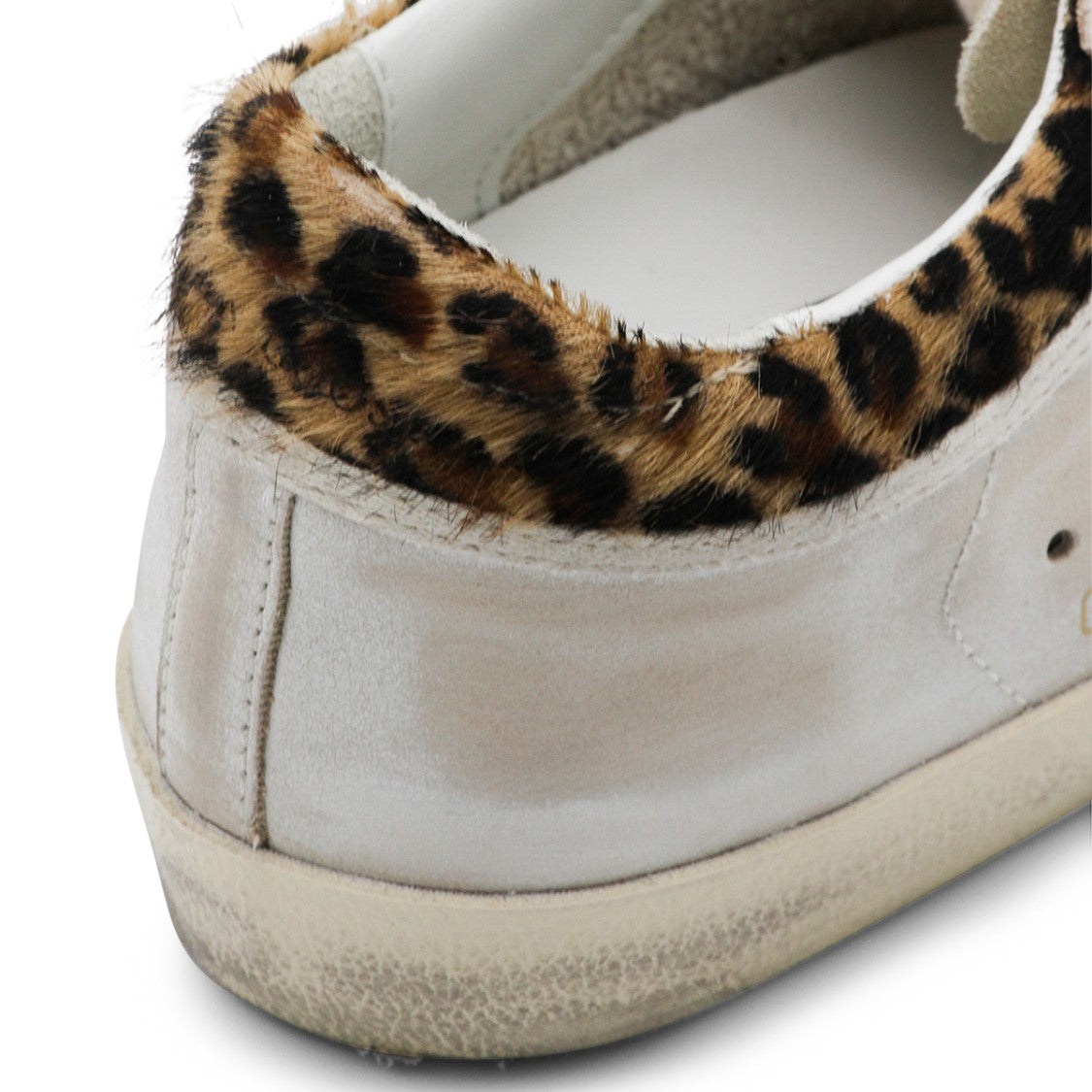 Golden Goose Leopard-Print Superstar Sneakers