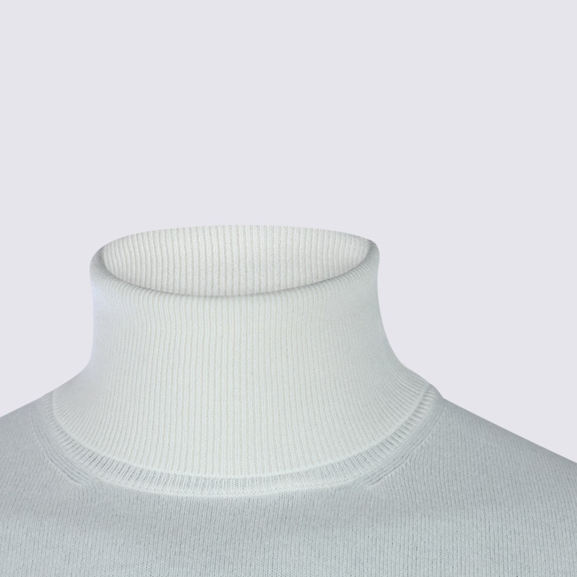 Malo White Cashmere Knitwear