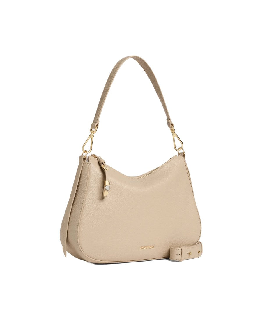 Coccinelle Nory Small Sandshell Bag