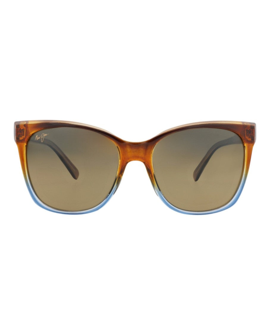 Maui Jim Square-Frame Injected Sunglasses