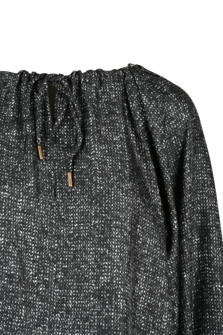 Max Mara Short Silk Dress - Grey