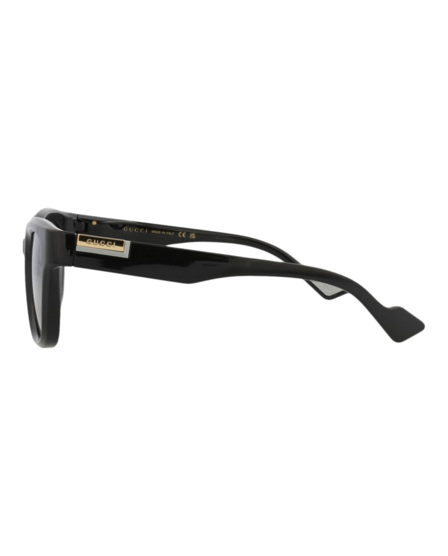 Gucci Square-Frame Injection Sunglasses