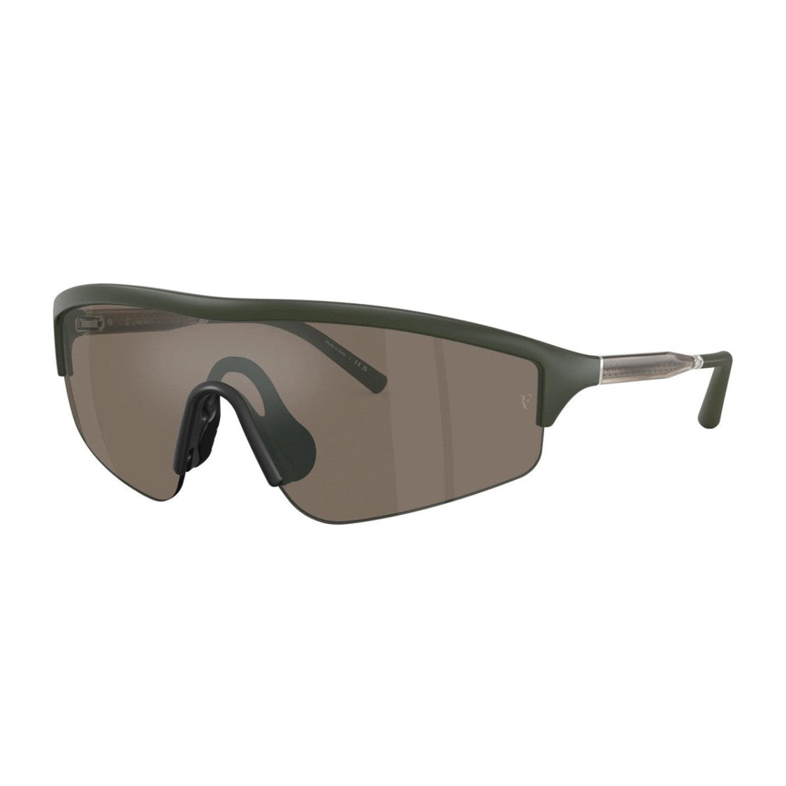 Oliver Peoples Matte Green Ov5560s R-7 Propionate Mascherina Sunglasses