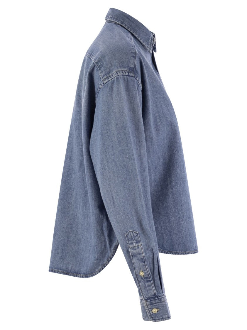 Polo Ralph Lauren Short Square Denim Shirt