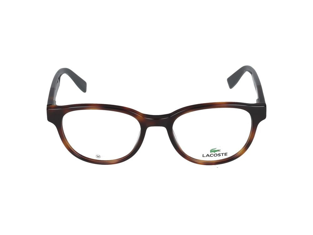 Lacoste Havana L2921 Acetate Round Eyeglasses