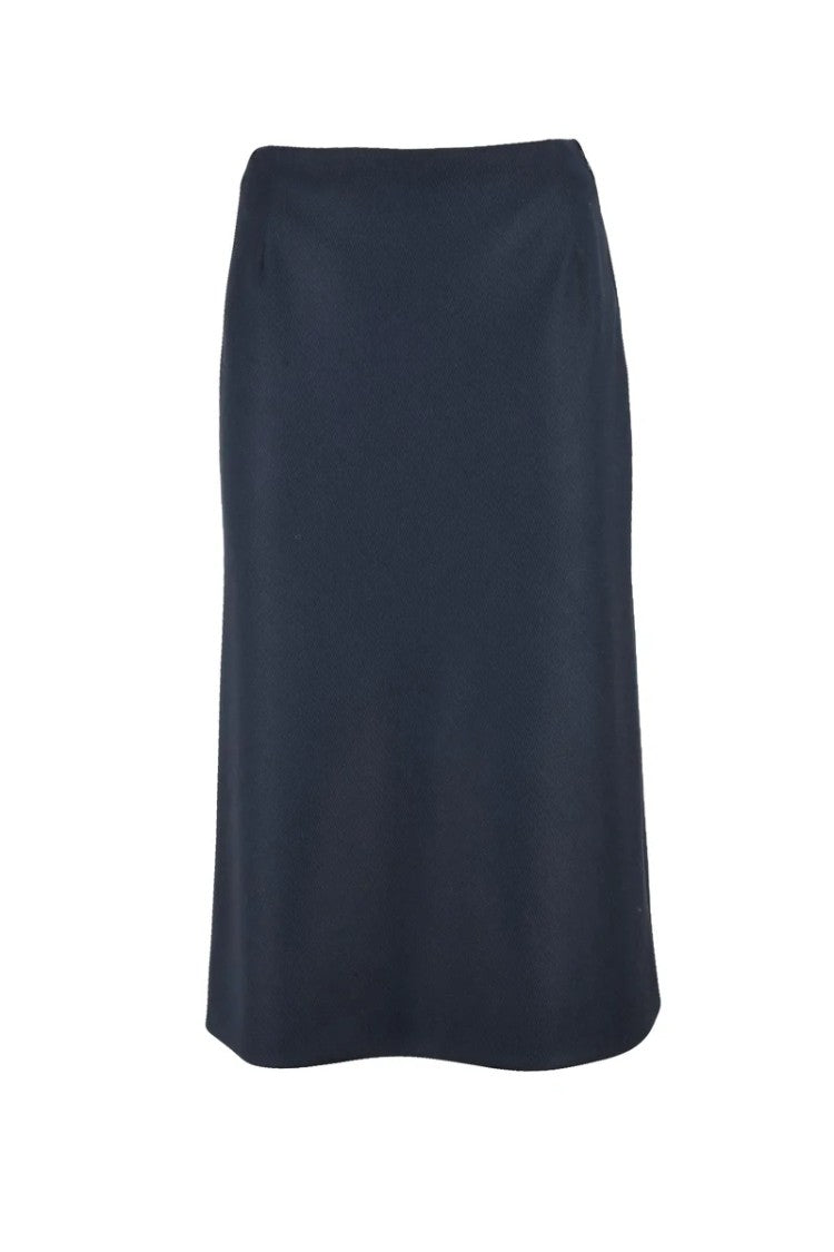 Maison Margiela Flared Midi Skirt - Blue