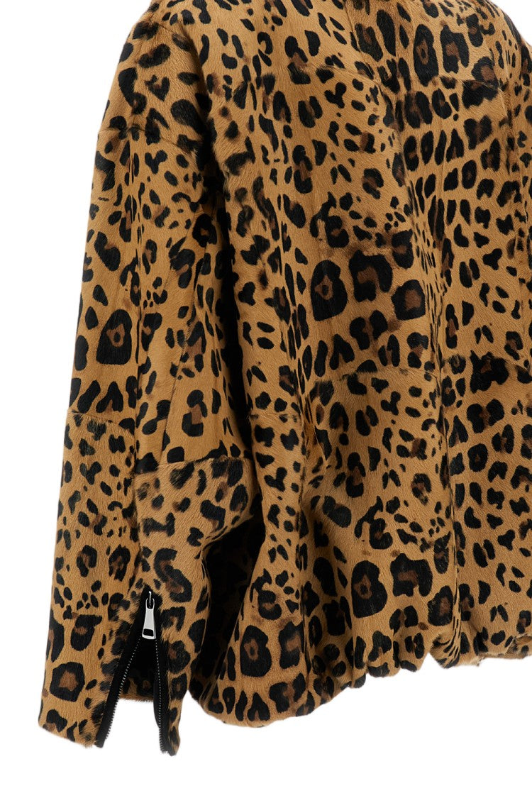 Simonetta Ravizza Tailored Multicolour Coat With Pattern