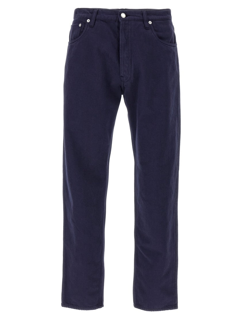 Prada Garment-Dyed Cotton Denim Jeans