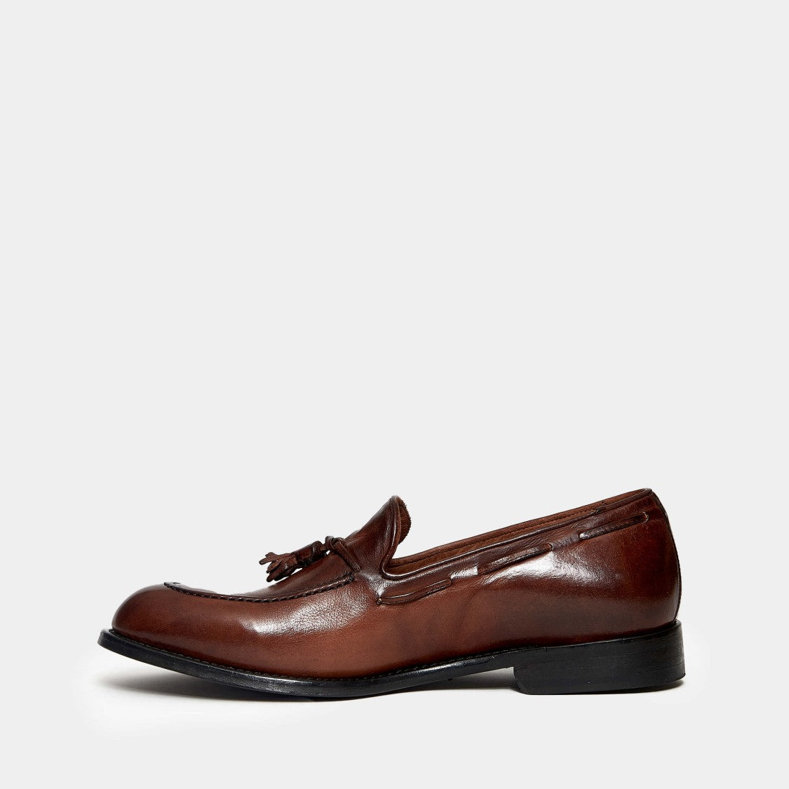 Sturlini Brown Leather Moccasin