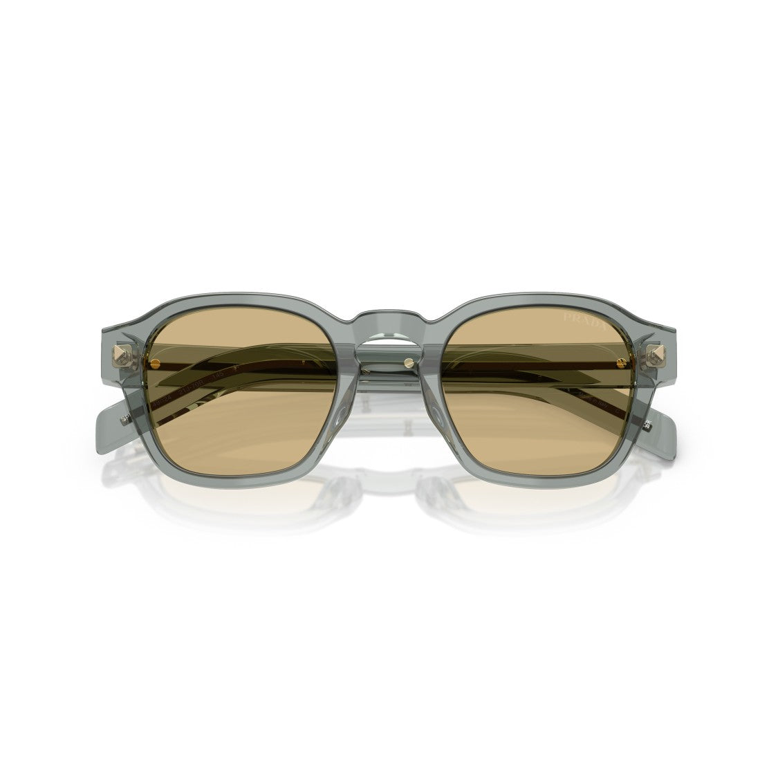 Prada 0Pr A16s Translucent Acetate Square Sunglasses